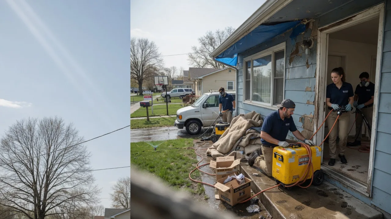 Basement Flood Cleanup in Caseville, MI near me